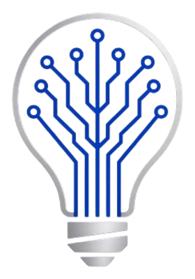Cupertino Business Loans lightbulb circuit logo